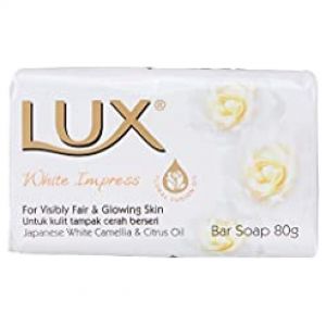 LUX SOAP 80GR WHITE IMPRESS