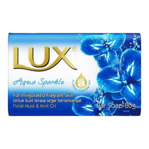 LUX SOAP 80GR AQUA SPARKLE