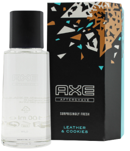 AXE AFTERSHAVE 100ML COOKIES & LEATHER