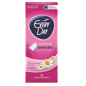 EVERYDAY PADS DRY NORMAL 20TEM
