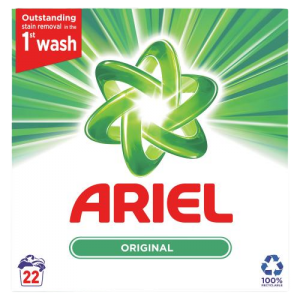 ARIEL WASHING POWDER BOX 22SC 1,43KG ORIGINAL